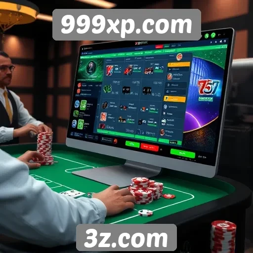 Interface e usabilidade do 999xp.com para jogadores