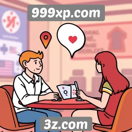 Recursos de interação social no site de jogos 999xp.com